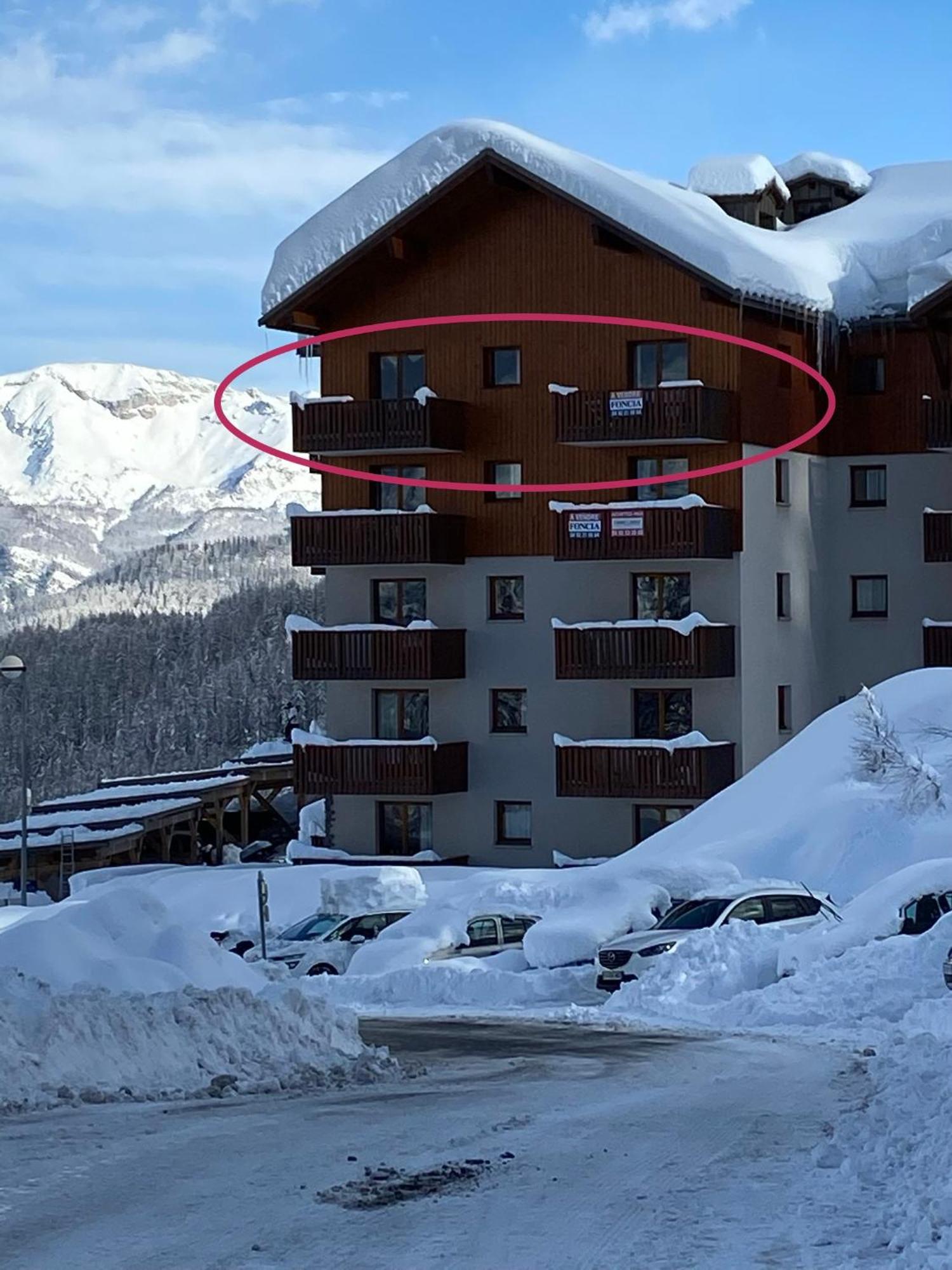 Les Gentianes 1800 Apartman Puy-Saint-Vincent Kültér fotó